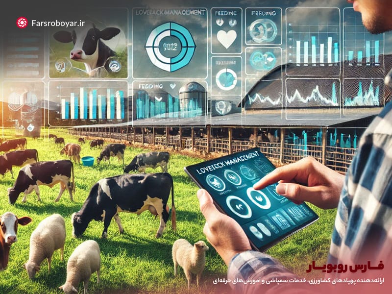 استفاده از اینترنت اشیا برای مدیریت دام ها